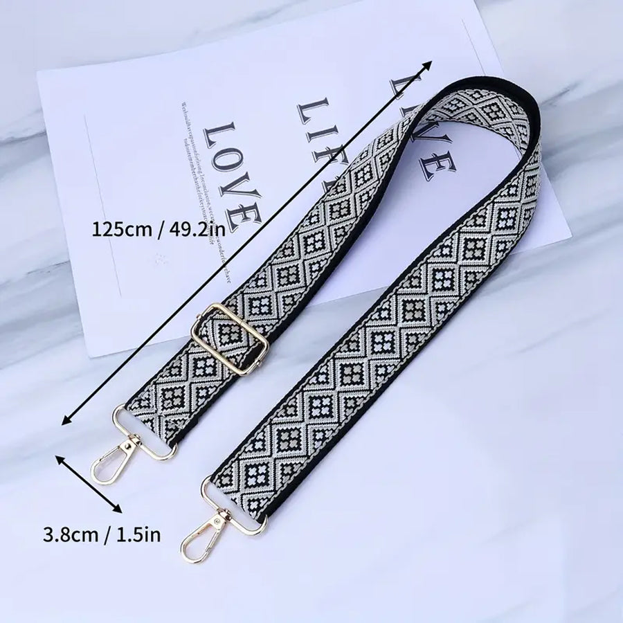 Midnight Blue Chic Geometric Strap