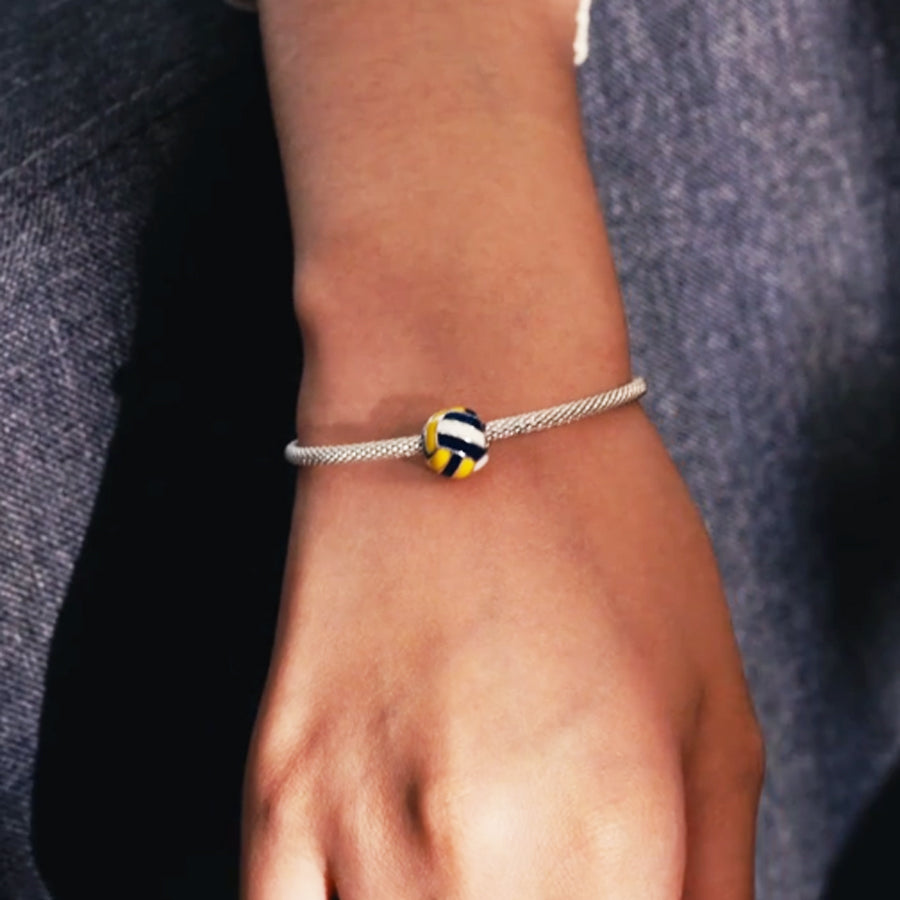 Mini Beach Volleyball Charm