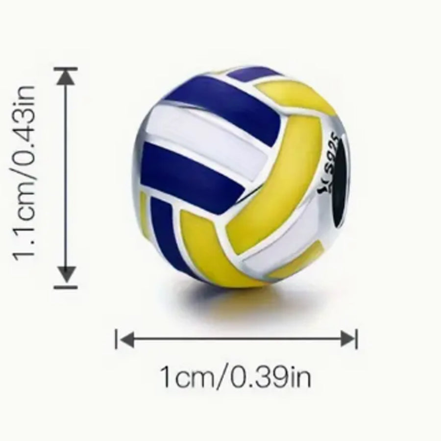 Mini Beach Volleyball Charm