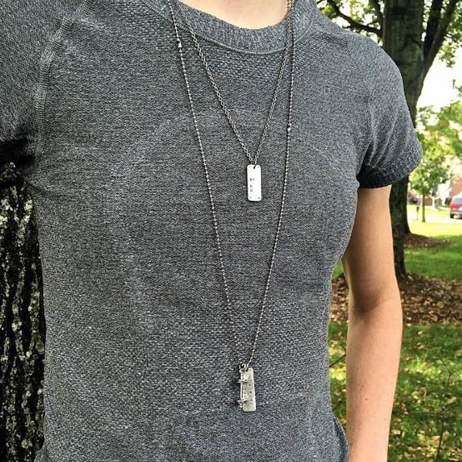 Kick Some Asphalt with KM Necklace