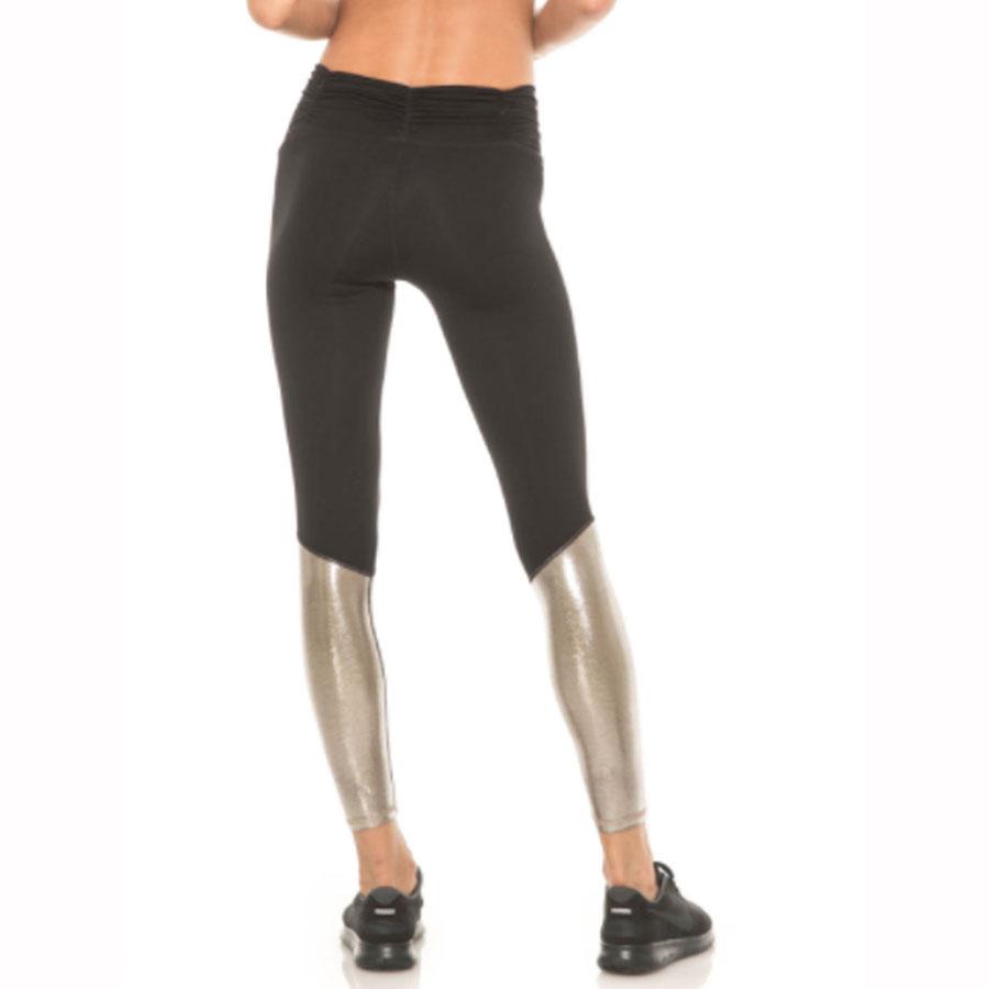 Calle Black & Silver Legging