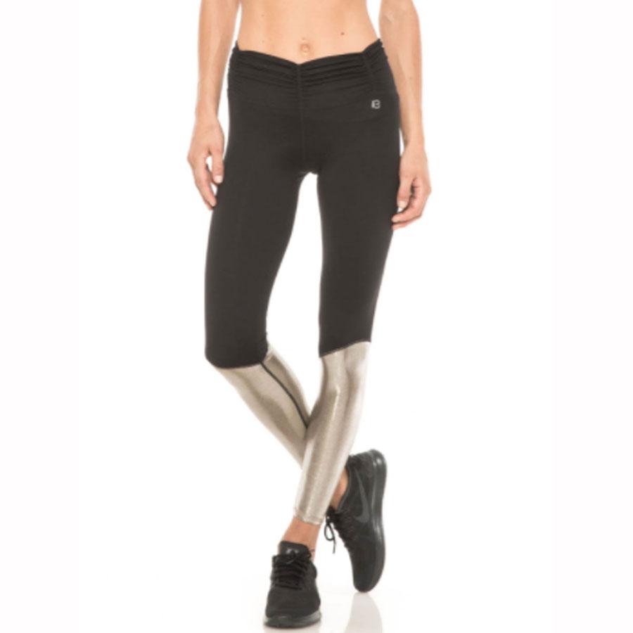 Calle Black & Silver Legging