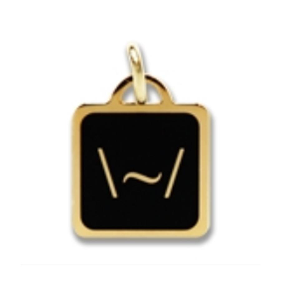 Drink Text Pendant