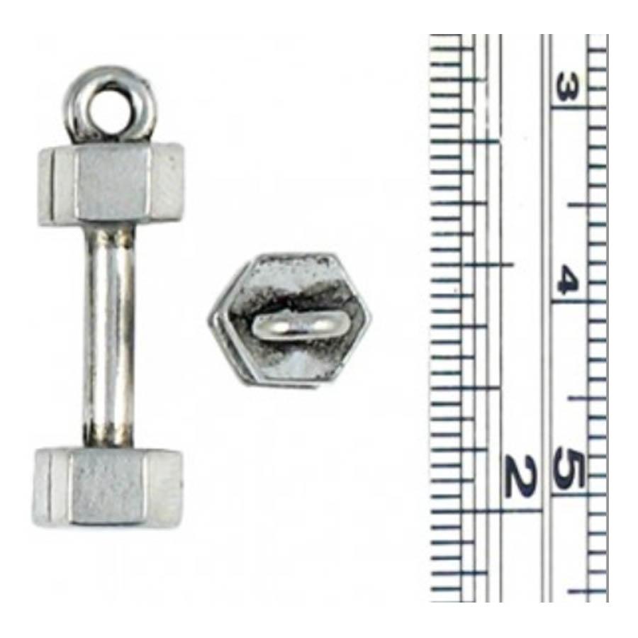 Dumbbell Charm