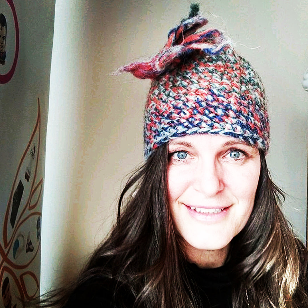 Orange & Blue MultiFlare Hat