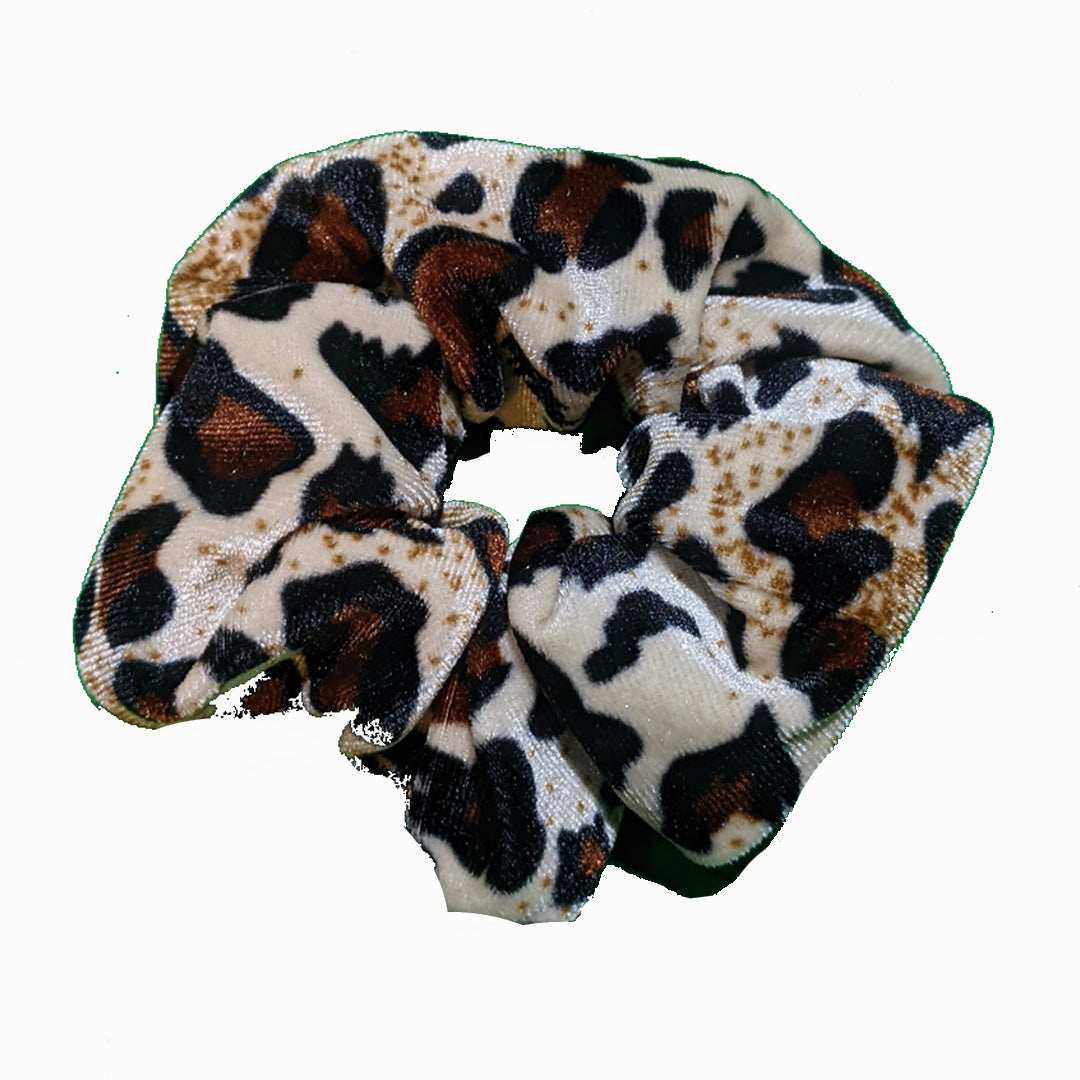 Animal Print Big Cat Scrunchies