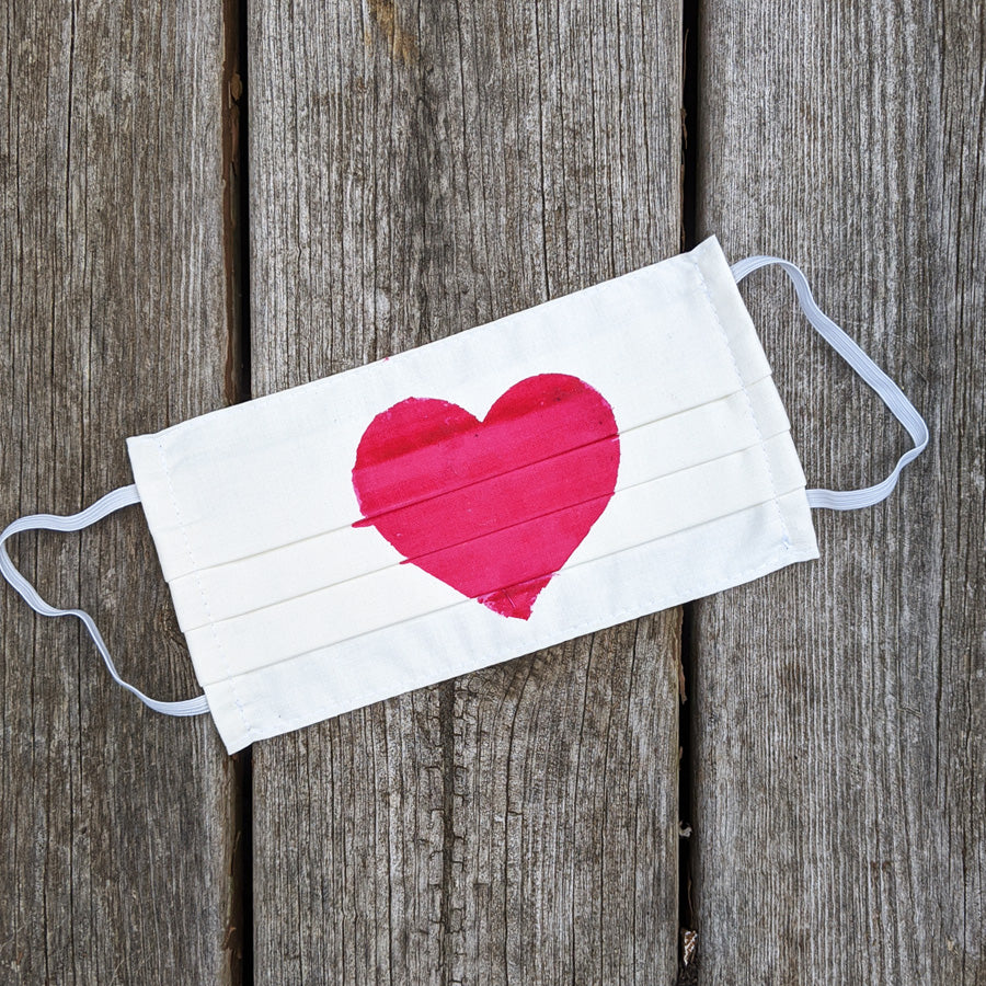 Made-in-Canada-Mask-Pink-Heart-Face-Mask-Peach-Bezerk