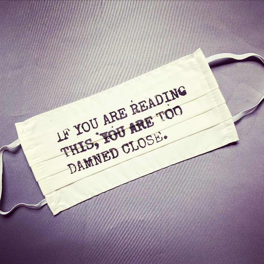 Made-in-Canada-Mask-If-You-are-reading-this-you-are-too-close-Peach-Bezerk