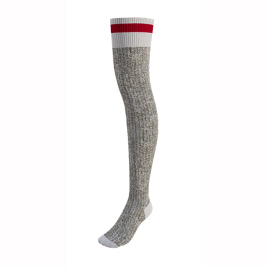 Pook-Socks-Thigh-High-Red-Stripe-in-Toronto