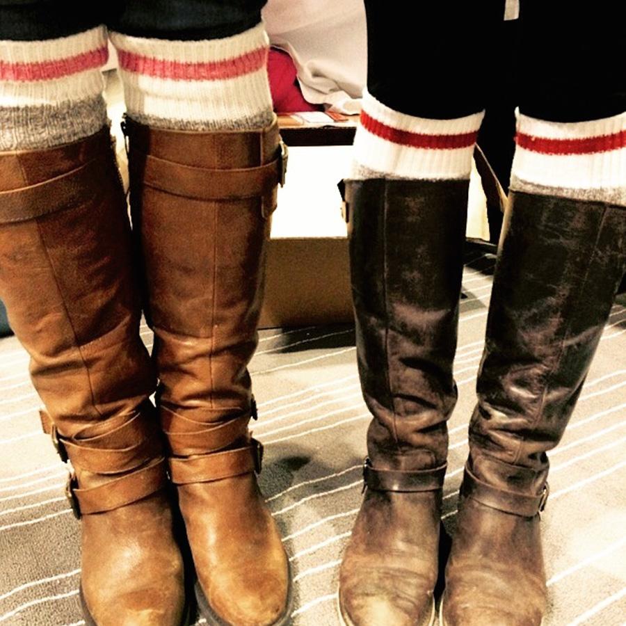 Pook-Socks-Thigh-High-Pink-Stripe-in-Toronto