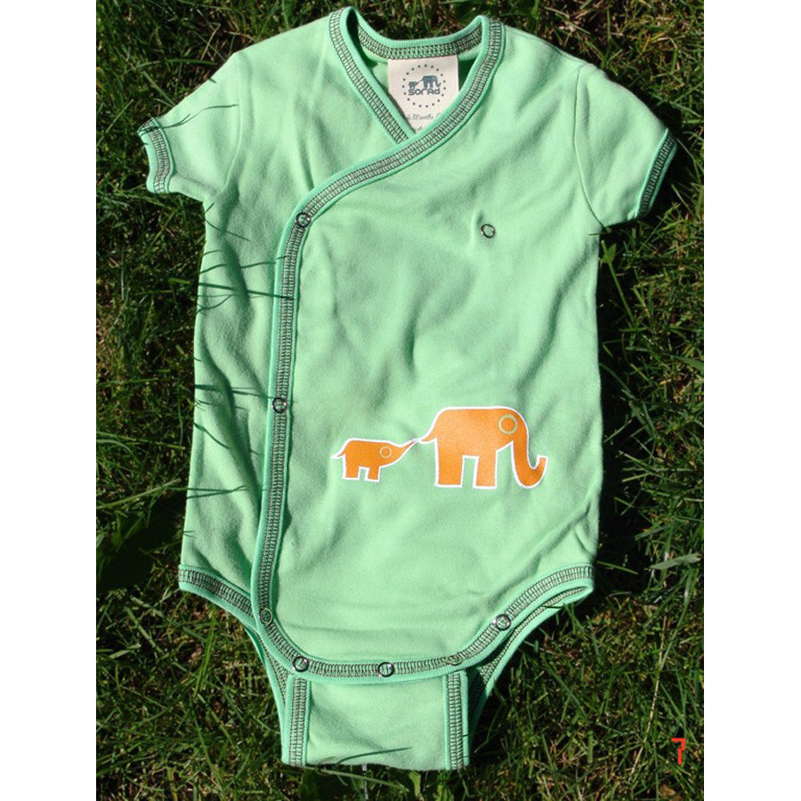 Elephant Short Sleeve Onsie