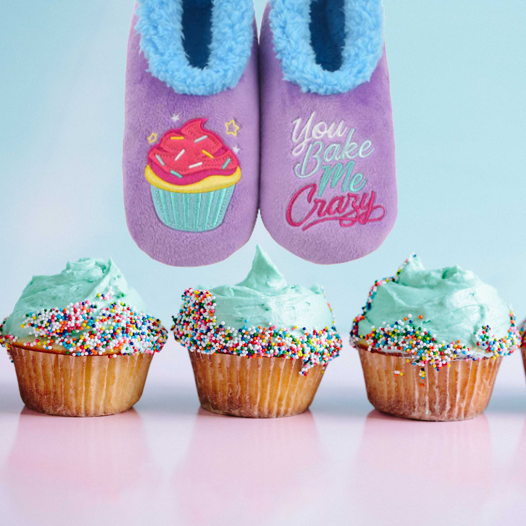 You Bake Me Crazy Slippers