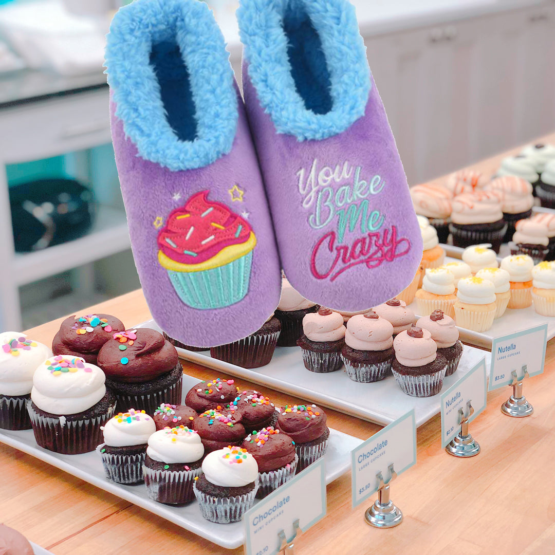 You Bake Me Crazy Slippers