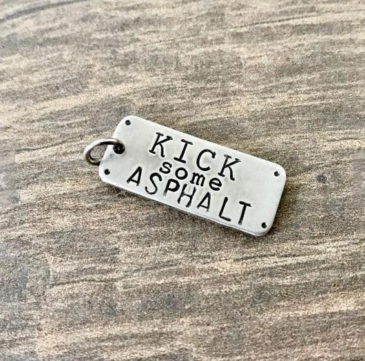 Kick Some Asphalt with KM Necklace