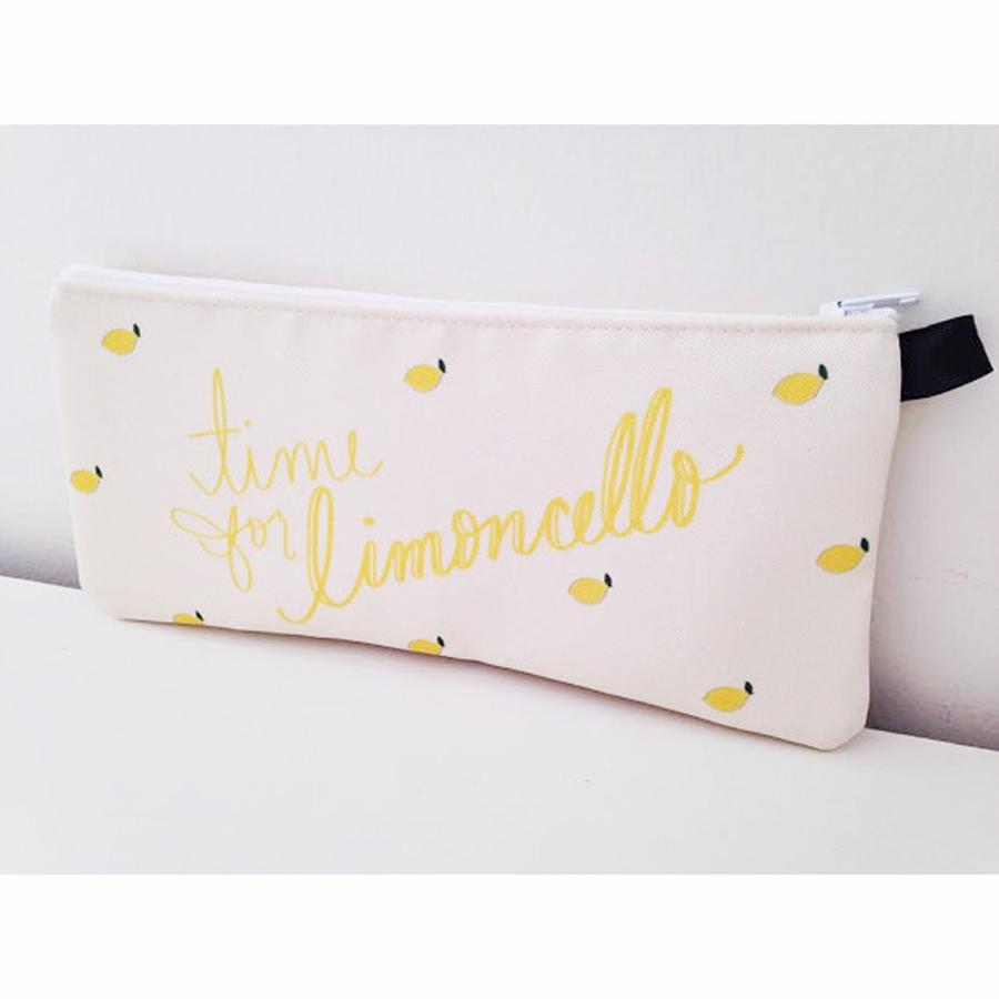 Time for Limoncello Pouch