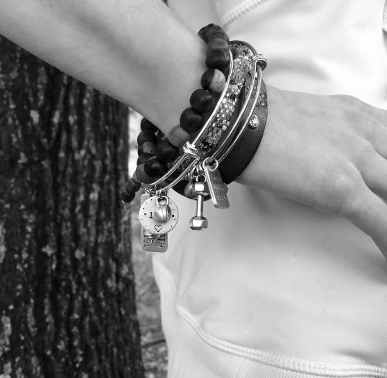 Mini Kettlebell Charm