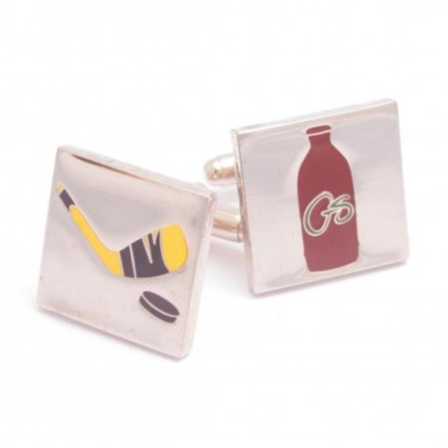Beer and Hockey Cufflinks
