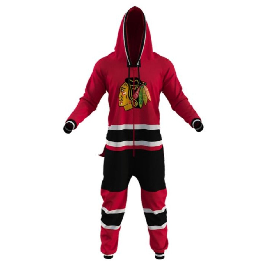 Chicago Blackhawks Hockey Sockey NHL Onesie