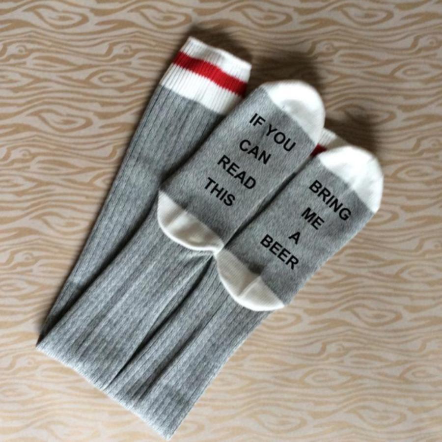 Beer-Socks-If-You-Can-Read-Knee-High-Made-In-Canada-Toronto