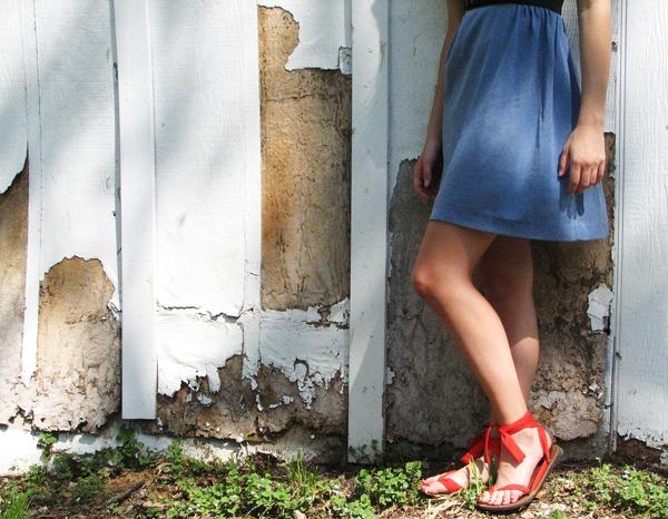 Sseko Ribbon Brown Sandals