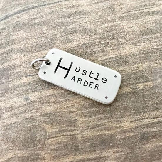 Hustle Harder Charm