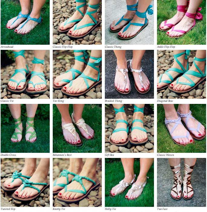 Sseko Ribbon Brown Sandals