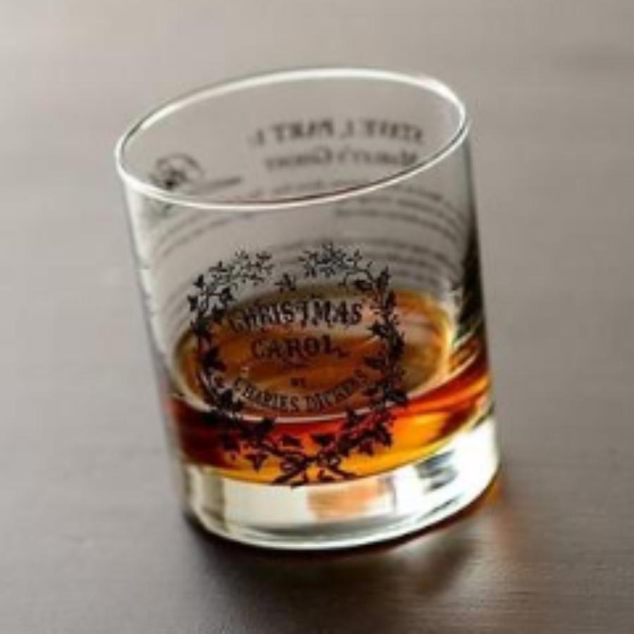 A Christmas Carol - Dickens Rock Glass