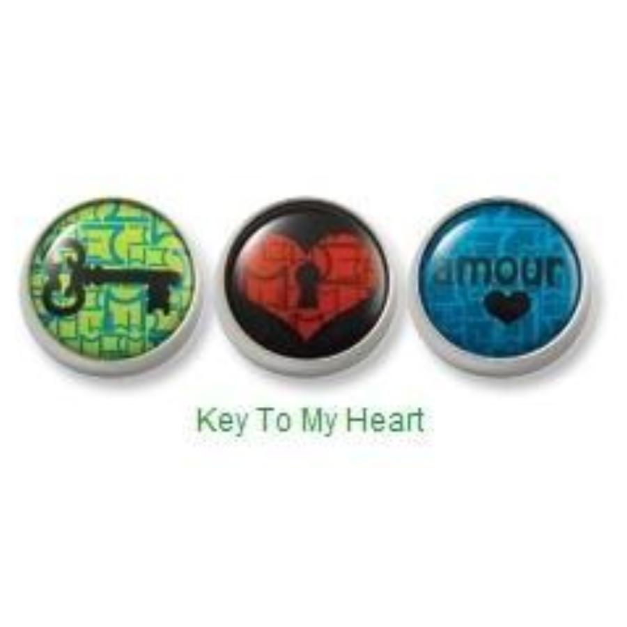 Key To My Heart Mogo Charm Set