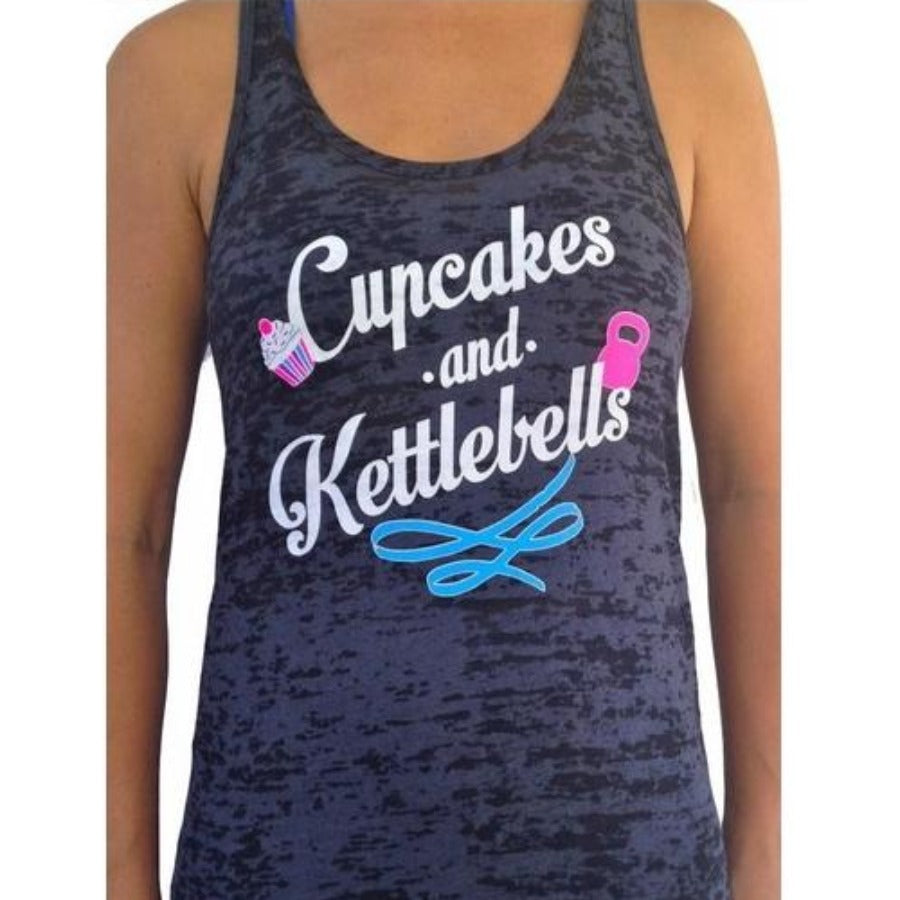 Cupcakes & Kettlebells Women's Tank