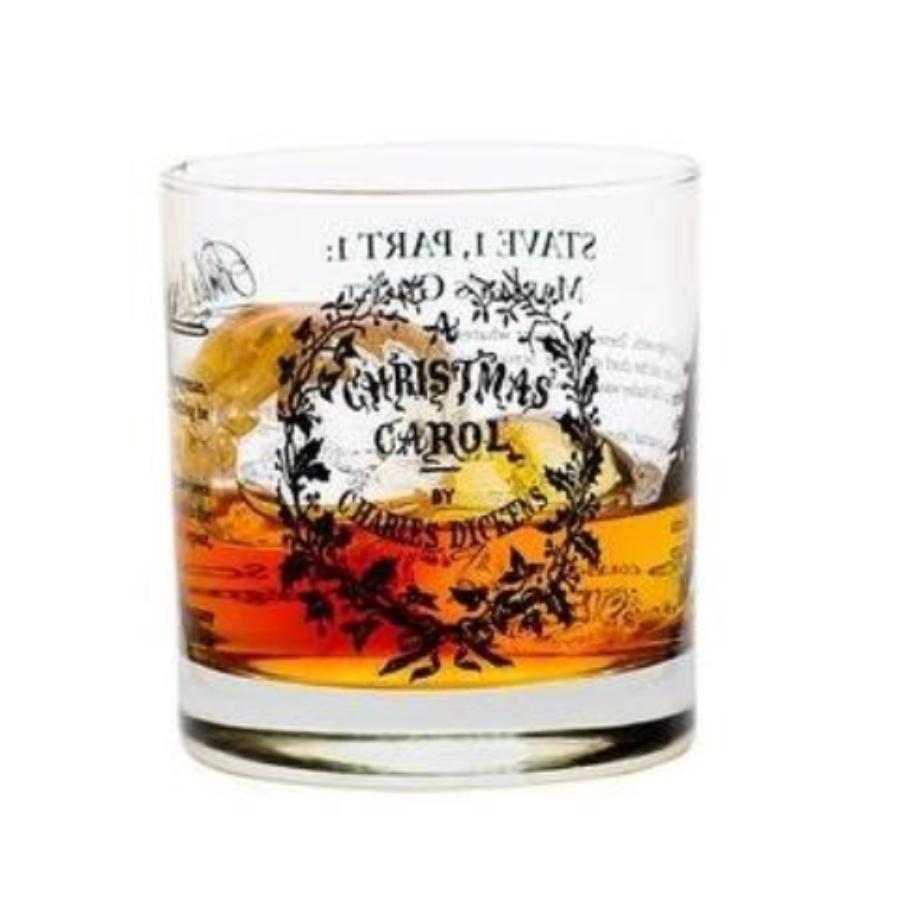 A Christmas Carol - Dickens Rock Glass