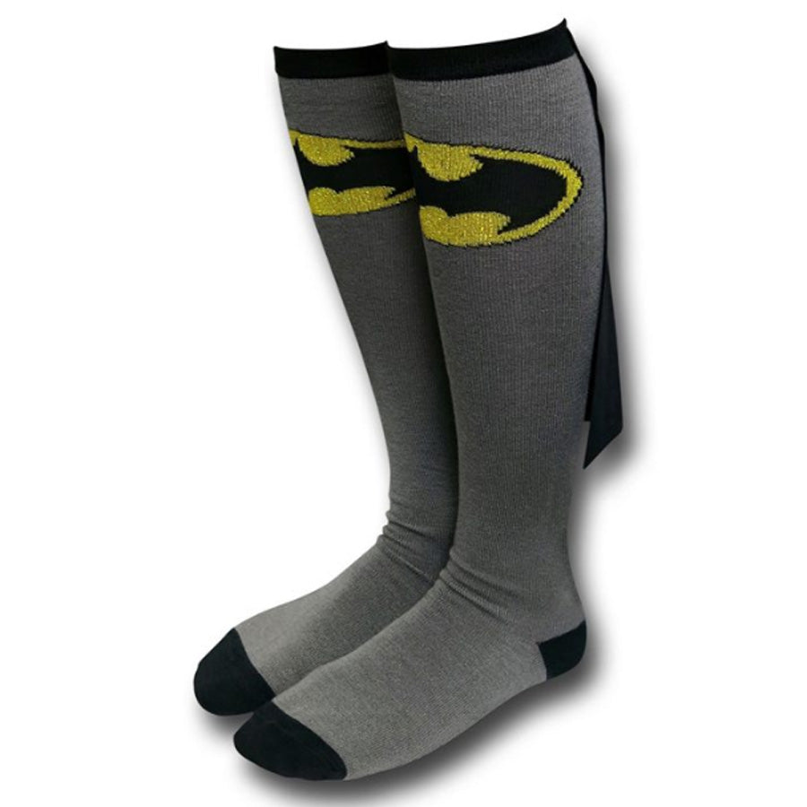 Batman Cape Knee High Socks