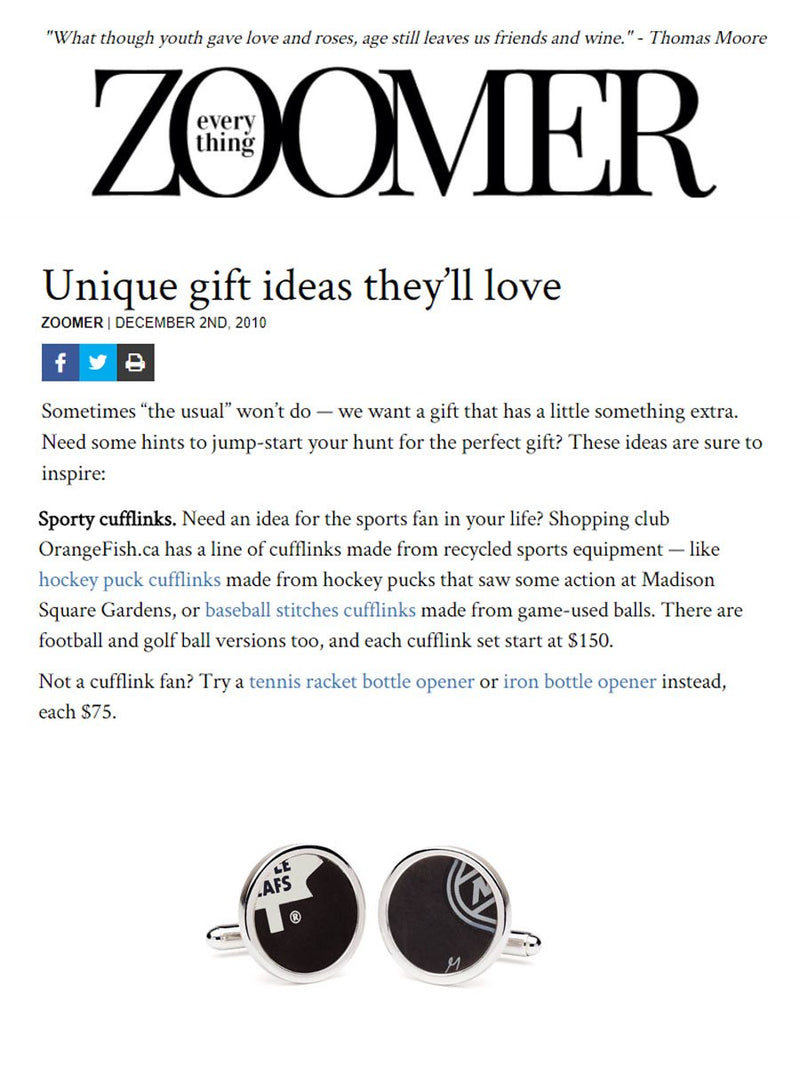 Zoomer - Unique Gifts They Will Love<br>Dec. 2010