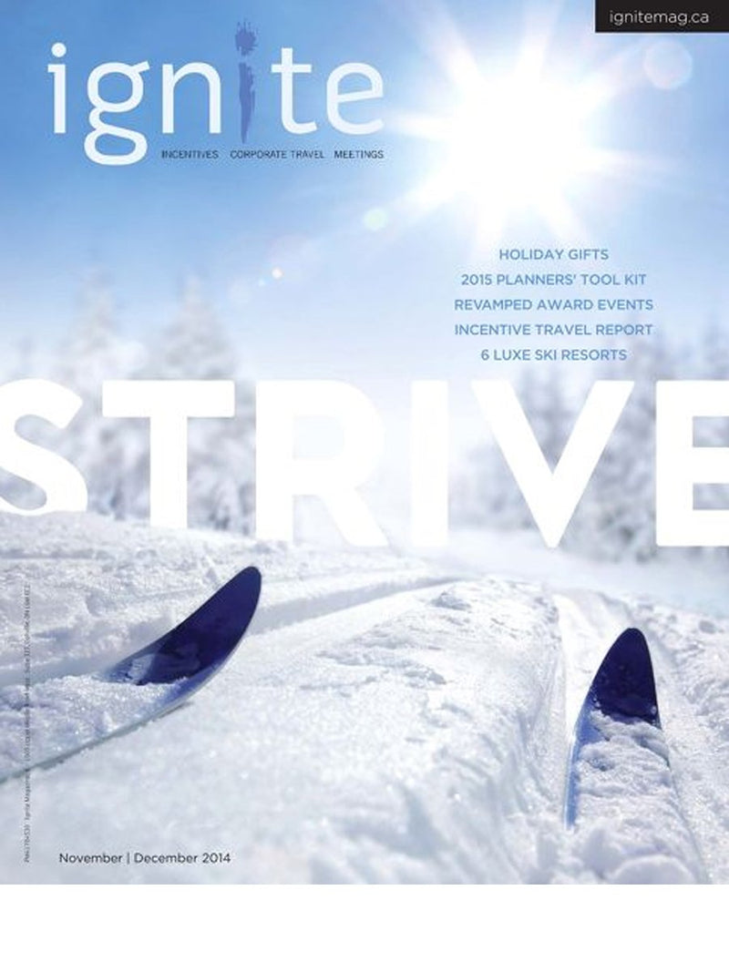 Ignite Magazine - Strive<br>Nov. 2014