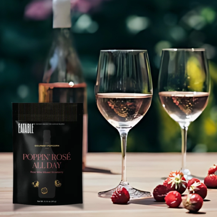 Mini Poppin’ Rosé All Day 🍷