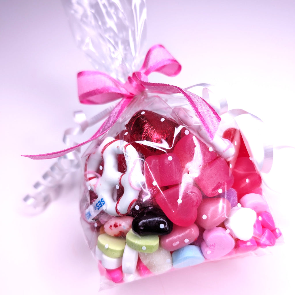 Pink Sweet Heart Candy Bag