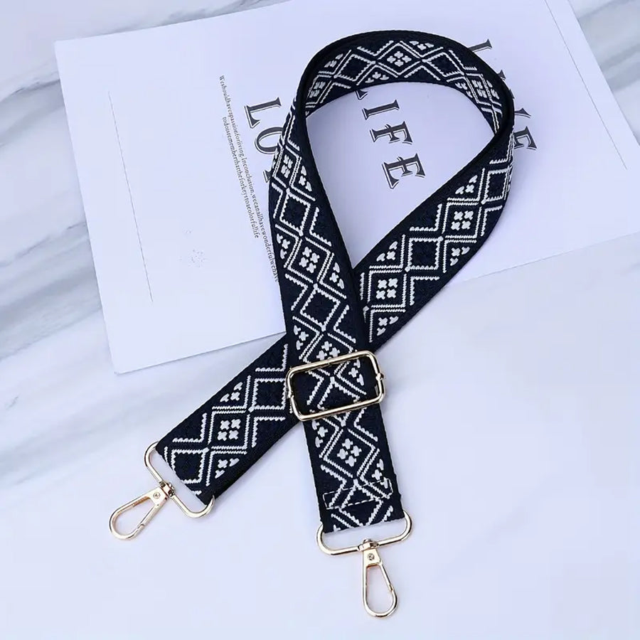 Midnight Blue Chic Geometric Strap