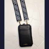 Midnight Blue Chic Geometric Strap