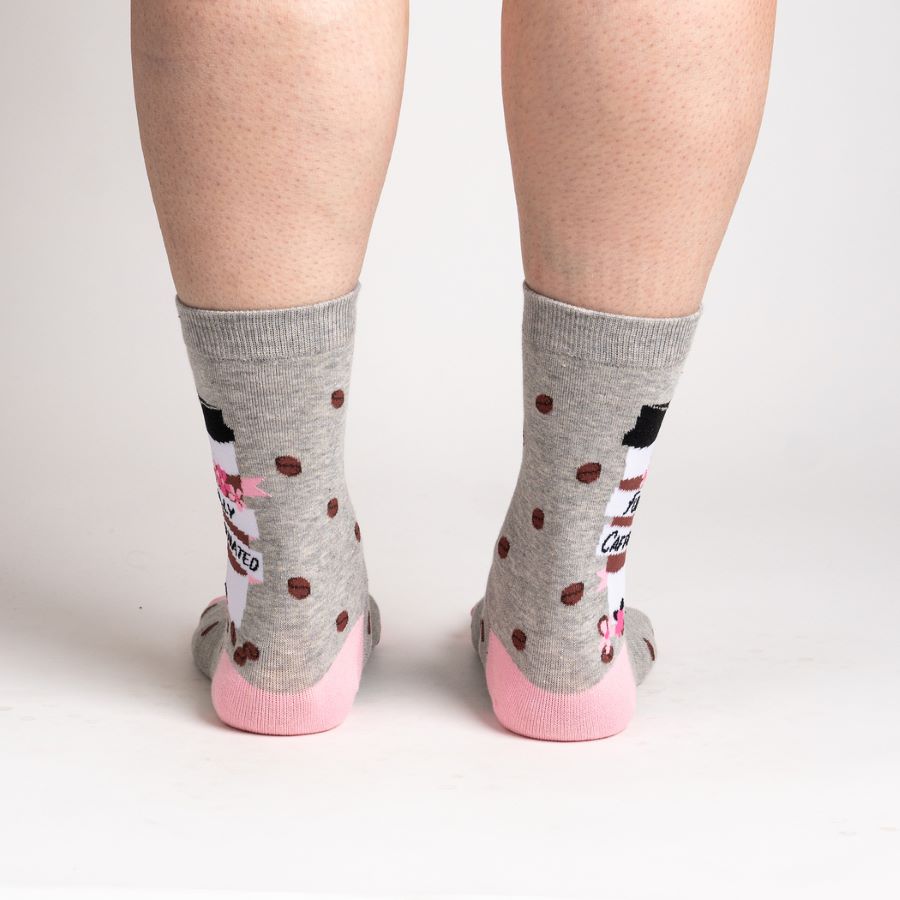 Fully Caffeinated Women's Crew Socks