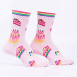 Life Is Batter With Cake Women's Crew Socks