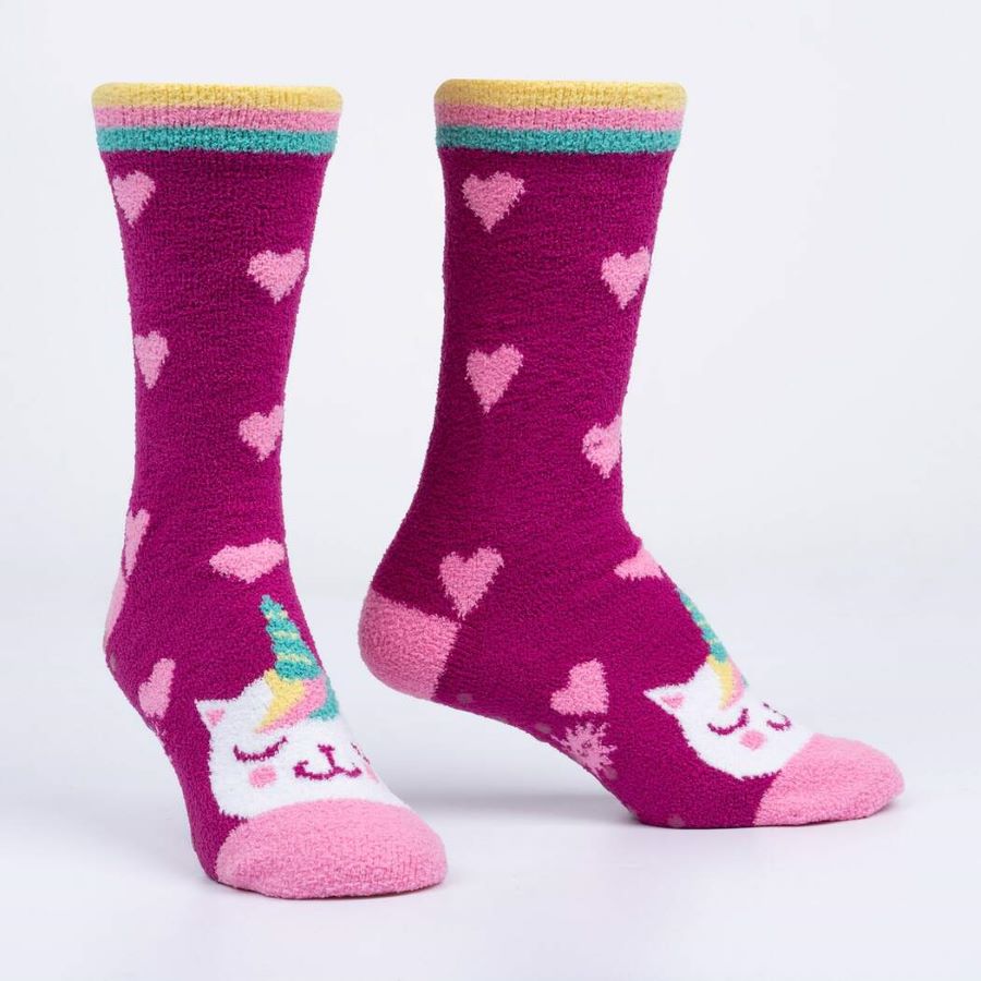 Mewnicorn Women's Slipper Sock