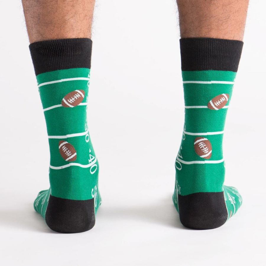 Touch Down Men's Crew Socks