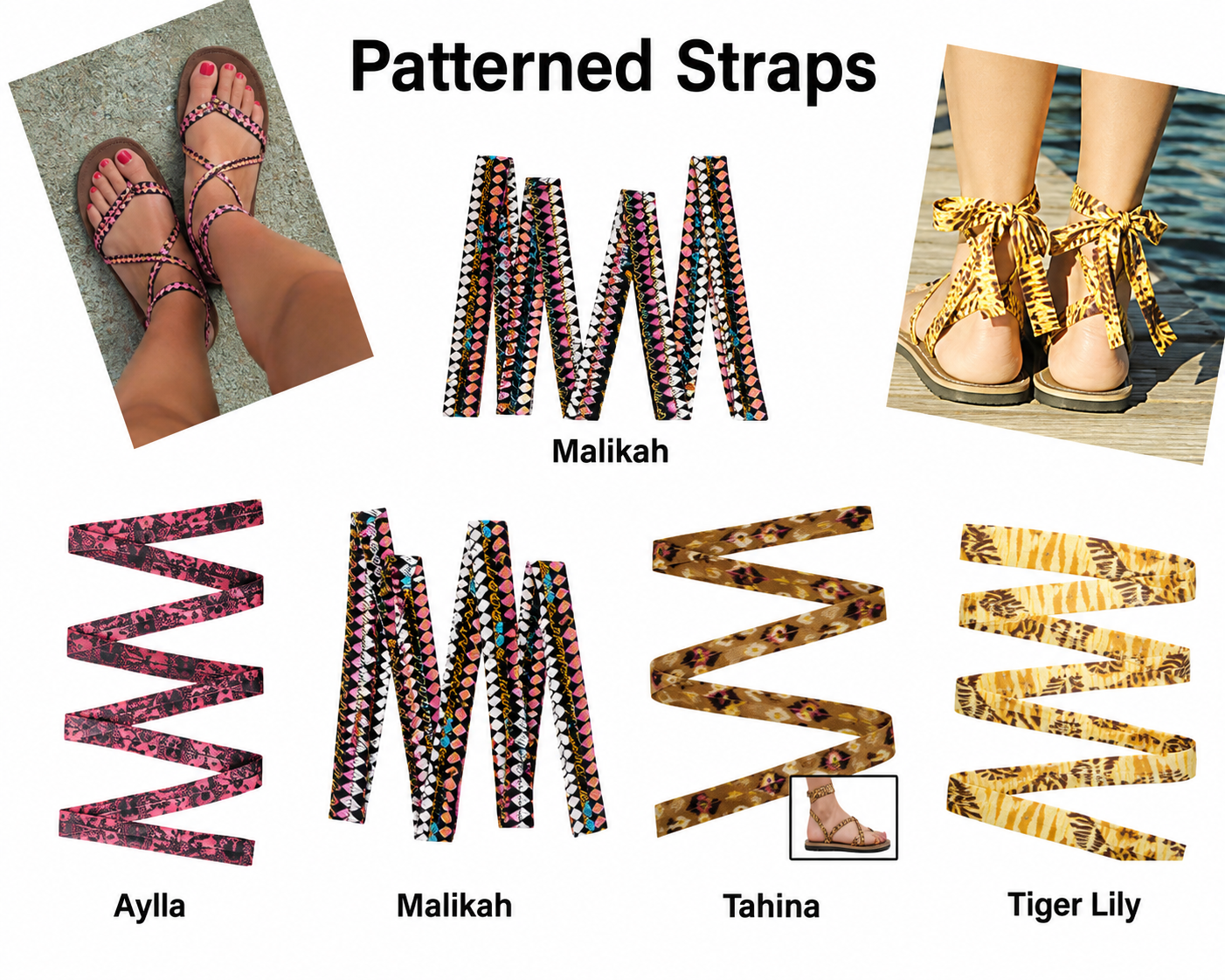 Sseko Ribbons - Patterned
