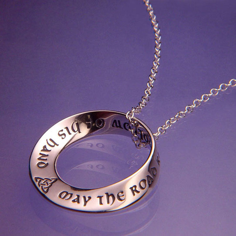 May The Road Rise To Meet You Necklace