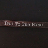 Bad to the Bone Dog Collar