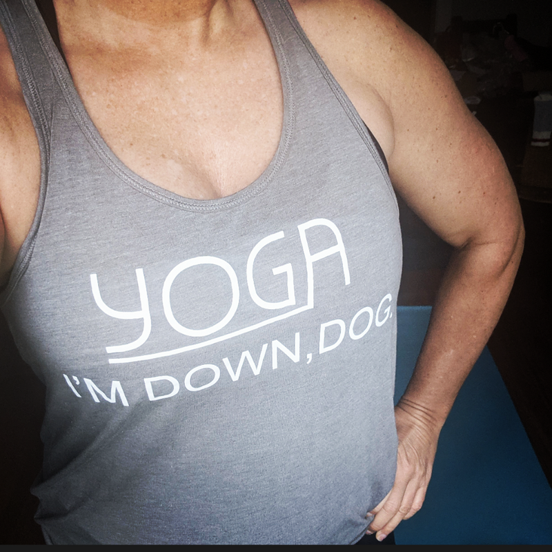 Yoga Girls Are Twisted Slouch Tank