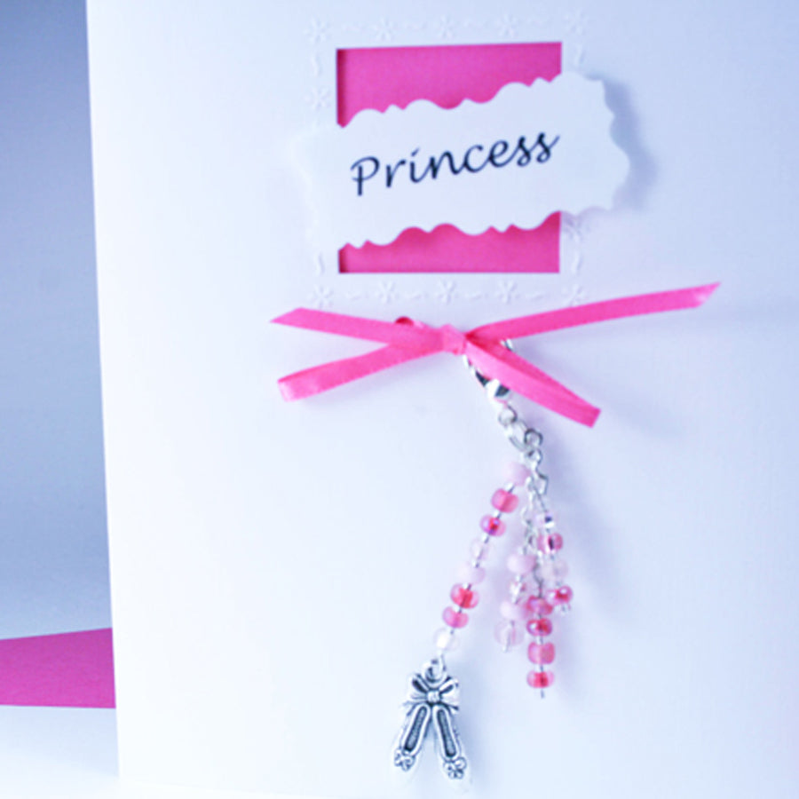 Princess Greeting Card & Charm