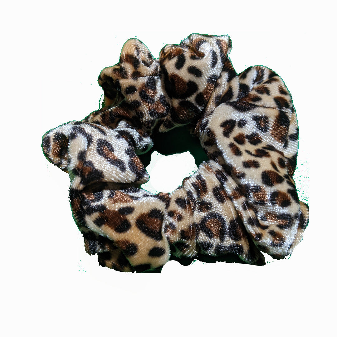 Leopard Scrunchie - Rayon – Desvalido