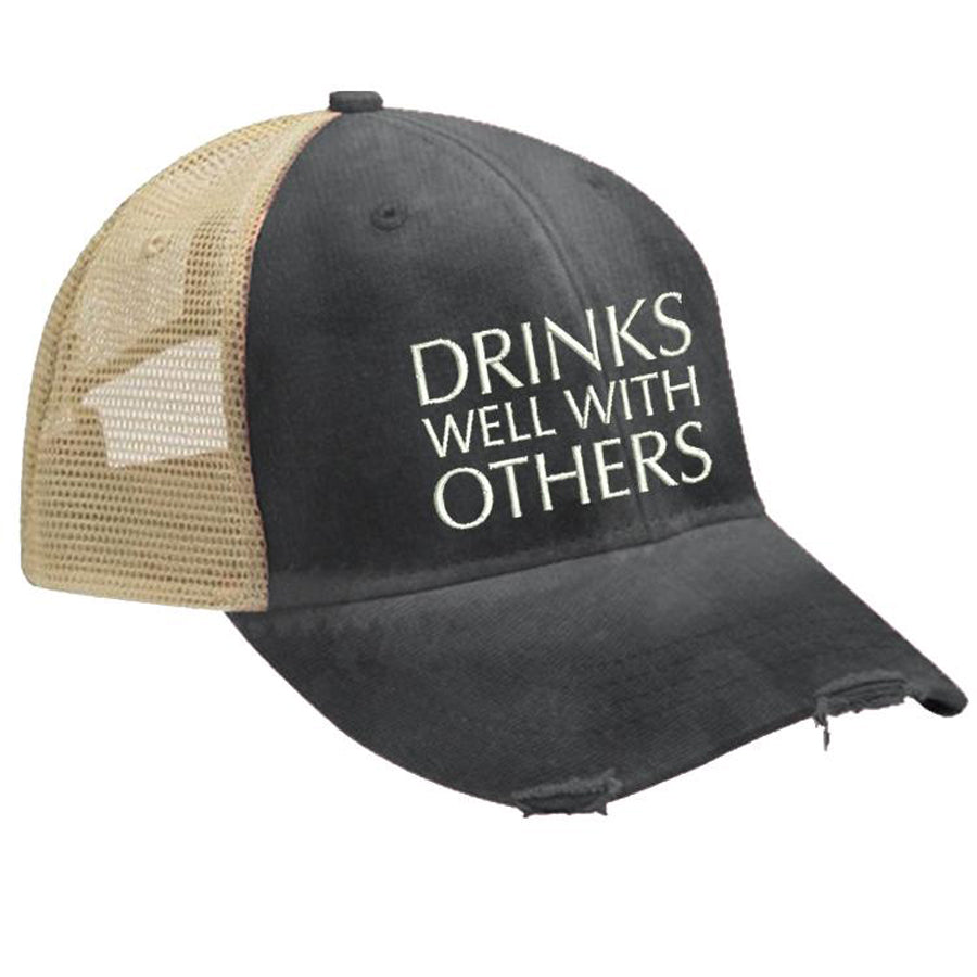 Drinks-Well-With-Others-Trucker-Hat-Piper-Lou-In-Canada