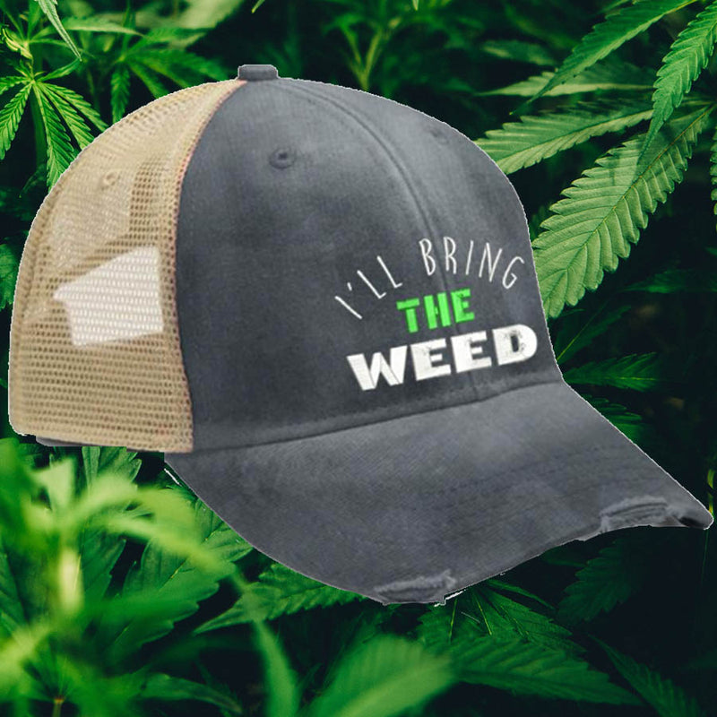 Weed Trucker Hat