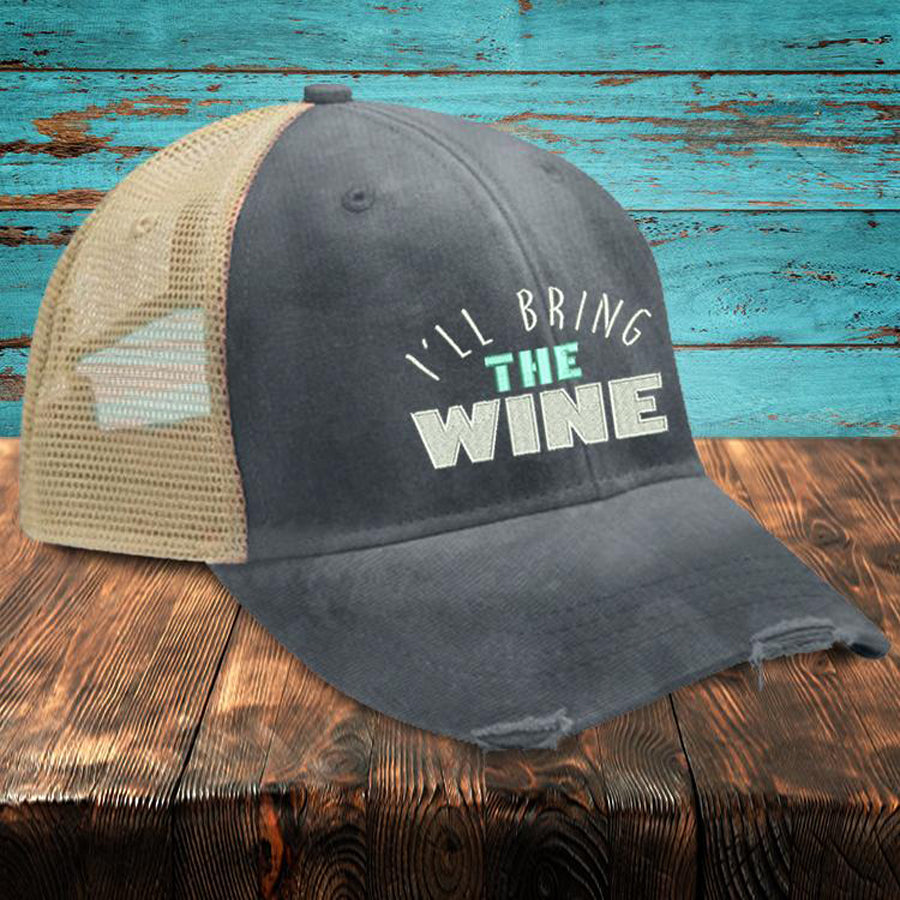 Ill-Bring-The-Wine-Trucker-Hat-Piper-Lou-In-Canada